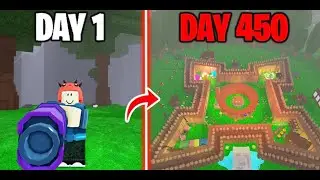 450 Days to Build a Strongest Base in 99 Nights in the Forest
