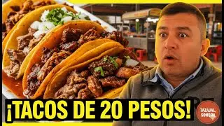 As&iacute; se come en El Tazajal, Sonora 🇲🇽 | Taquitos de cabeza, barbacoa y quesabirrias🔥