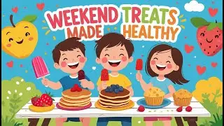 Weekend Treats Made Healthy &ndash; Fruit popsicles, whole-grain pancakes, and baked snacks.