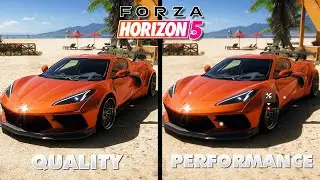 Forza Horizon 5 | Quality VS Performance Mode (4K Gameplay)