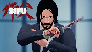 SIFU &mdash; Джон Уик: жестокие бои и лучшие сцены ножевых боёв в [кинематографическом стиле 4K 60 кадр...
