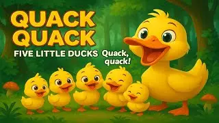 Five Little Ducks | Learn to Count Fast! | High-Energy Action Song (Pit Crew Ducks)