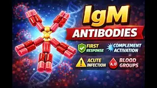 IgM Antibodies &ndash; First Line of Defense | Immunology Made Easy #alliedhealthsciences #igm #antibodies