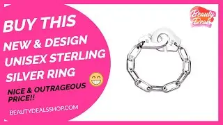 🆕sterling Silver Handcuff Ring Silver Ring For Men 2020 Video