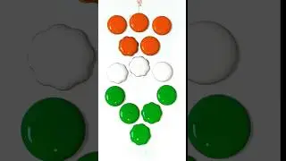 🇮🇳 15 August Coin Art | Deshbhakti Drawing with Coins | Independence Day Special