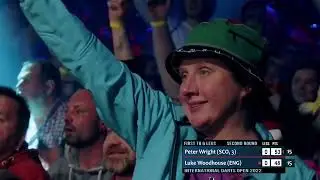 Peter Wright v Luke Woodhouse | International Darts Open 2022 | Round 2