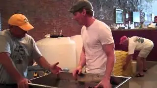 Crushing + Destemming Frontenac  Part 1 of 3 West Winery  Ma