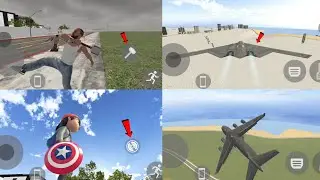 🚨 New Update: Thor Hammer ⚡ + Captain America Shield 🛡️ + Flying Jet ✈️ | Indian GTA 5 Bike 3D