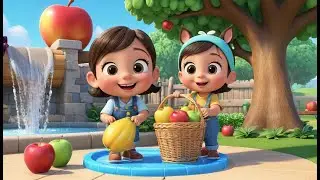 Horse Eats Apple Candy Song | Fun Animal Treat Song for Kids | Sweet Learning Adventure Rhyme