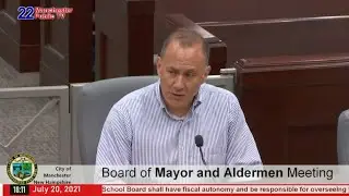 Rich Girard, Victoria Sullivan & Bob Baines address Board of Alderman on School Board autonomy