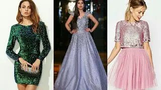 Party wear Sequin Dress Ideas - How to Style Sequin dress and look gorgeous