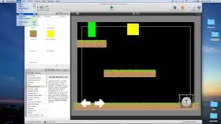 Platformer Tutorial for GameSalad Creator 002 - On-Screen Controls / Scrolling the Screen