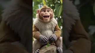 The Monkey & The Lion: A Fable About Friendship and Betrayal  #funny animation  #monkey #lion #viral