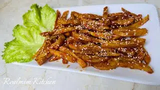 Crispy Chilli Garlic Fries 🍟🔥 | Better Than Restaurant Style! | কুড়মুড়ে চিলি গার্লিক ফ্রাইস