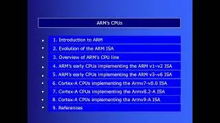 Lecture 10 - Introduction to ARM Microcontrollers