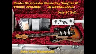 In Detail: Fender Stratocaster Stevie Ray Vaughan Custom Shop Tribute John Cruz Masterbuilt 1 of 30