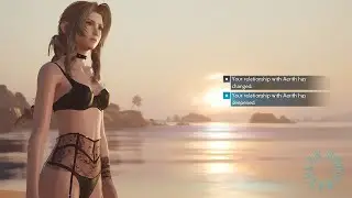 BLACKED Ivory Rose MOD looks really wonderful on Aerith