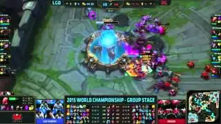 2015 World Championship Group Stage | LGD vs OG: OG Soaz great ending