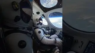 First Private Spacewalk in SpaceX Capsule: A New Milestone in Space Exploration! 🚀👨&zwj;🚀 #fa #shorts