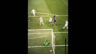 Precise Finish In The Last Minute 🤯 🔥 🐐 || #messi #goat #barcelona #elclasico #football