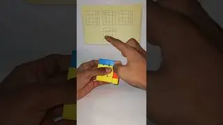 Coolest rubik's cube status trick #shorts #trending #rubikscube #awesome #trick
