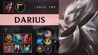 Darius Top vs Malphite - NA Challenger Patch 25.24