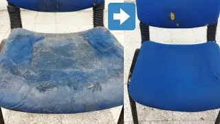 Deep Cleaning Terrible Dirty Chair Making Like New