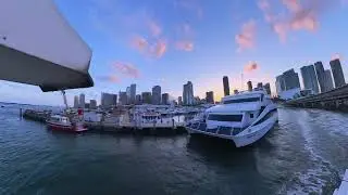 Miami Millionaire's Row Boat Tour - Florida 2024 4K 🇺🇸