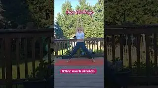 After work stretch #shortsvideo #shortsfeed #ytshorts #yogastretch #yogaforbeginners #yogatips
