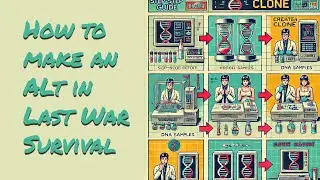 Last War Survival - How to Make an Alt for farming or spying or just because you can.