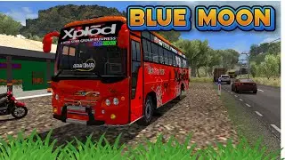 TN PRIVATE BUS - BLUE MOON BUS Euro Truck Simulator 2