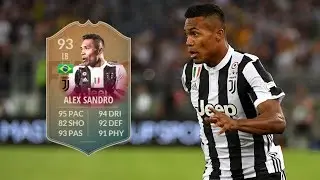 FIFA 19 &mdash; ОБЗОР ИГРОКА АЛЕКСА САНДРО (93)