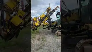 Used Atlas ROC F9 automatic top hammer drill rig for sale.