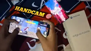 MOTO EDGE 60 FUSION UNBOXING 🎁 And Handcam ➡️📱Settings ⚙️ HUD + Sensi + Dpi [ FREE FIRE HIGHLIGHTS ]