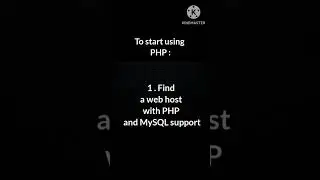 Installing PHP
