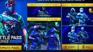BATTLEFIELD 2042 FULL SEASON 6 BATTLE PASS SKINS - All Premium &  FREE CONTENT Dark Creations S6