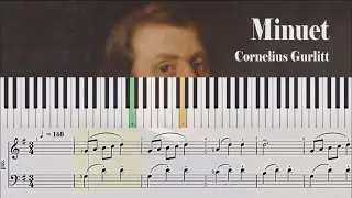 Minuet - Cornelius Gurlitt | Piano Sheet Music