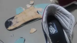 Removing vans glued insole (insole swap)
