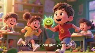 Learn Kiwi Fruit for Kids | Fruits for Toddlers | Kids Learning Academy