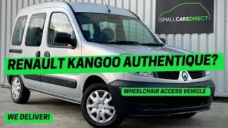 Used 2008 Renault Kangoo Wheelchair Access Vehicle WAV 1.2i 16v Authentique - what's it like?