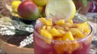 5 MINUTE Mango Hibiscus Lemon Juice Hack for Busy People  🥭🌺🍋