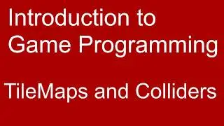 Unity 3D Beginners : TileMaps and Tilemap colliders