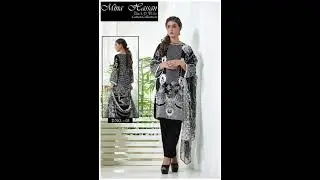 MINA HASAN BLACK & WHITE COTTON COLLECTION
