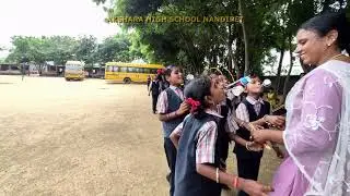 Pencil Glass Race 😄😄 | Funny Games | Akshara High School 