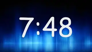 7:48 Minutes Timer / Countdown from 7min 48sec