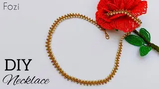 Create a Sleek Pearl Necklace with a Delicate Design in Just a Few Steps 😍