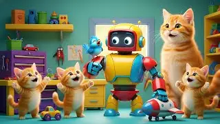 Legendary Elemental Cats Battle Fire vs Water vs Ice - Full Episode | Tiny Kid Universe