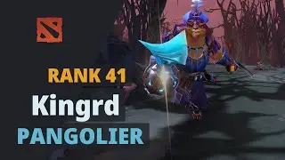 Kingrd (Rank 41) plays Pangolier Dota 2 Full Game