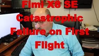 Fimi X8 SE Catastrophic Failure & Crash on First Flight May 2019
