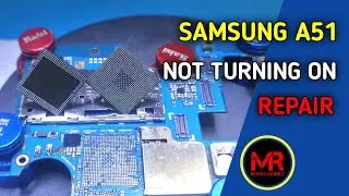 Samsung A51 CPU RAM Reball | Hang on logo solution  - Revive Mobile